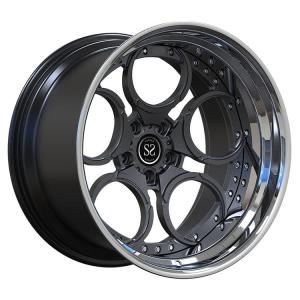 China Nissan GTR Staggered 19 And 20 Inches 5x114.3 PCD Custom 2-PC Forged Alloy Rims wholesale
