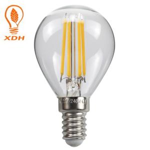 China G45 E14 LED Filament Light Bulb 230V 120V 2W 4W filament Led Bulb wholesale