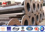20m High Mast Tower Tubular Steel Monopole Communication Tower With Galvanizatio