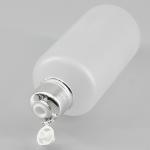 Cylindrical 6.76oz 200ml Frosted PET Cosmetic Bottle For Skin Moisturizer