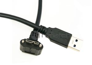 China Professional Right Angle Micro USB 3.0 Cable For Machine Vision Camera wholesale