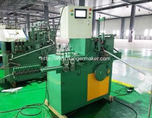 China PET Coated Wire Straight Hook Hanger Making Machine for Laundry wholesale