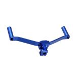 Blue Anodizing CNC Aluminum Parts CNC Machining Motorcycle Accessories