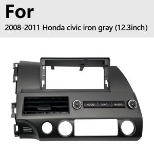 China 12.3 inch Honda Civic Android Head Unit Iron Gray Android Multimedia Player For Car wholesale