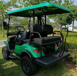 China Mini Electric Utility Golf Cart 4 Wheel Disc Brake 10 Inch IP66 Display 48V wholesale