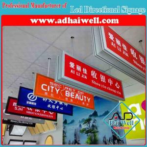 China Hanging Acrylic Sign Light Box for Airport Bus-Stop, Image Sign, Chain Store, Indoor Decor wholesale