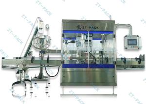 China 50hz Pick And Place Capping Machine 0.8mpa 2500bph Oil Bottle Sealing Machine wholesale