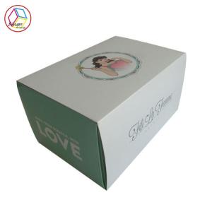 China Food Safe Grade Paper Cupcake Boxes , Cupcake Packaging Boxes wholesale