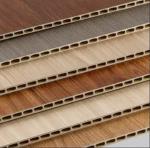 Office Decoration Material Eco-Friendly Bamboo Fiber Wood PVC Composite Wall