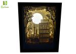 Promotional Retail Display Props , Backlit Silhouette Shadow Box LED 5V Power