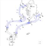 SUMITOMO 210-5A Excavator Spare Parts LR014120 Hydraulic Cylinder Pipe