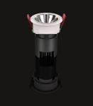 LED Recessed Anti Glare Spotlight 60W Aluminum Material Ceiling hanged