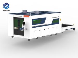 China Dual Drive Industrial Laser Cutting Machine 380v For Metal Plate Structure wholesale