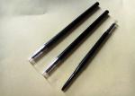 ABS Plastic Waterproof Lip Liner With A Brush , UV Coating Pink Lip Liner