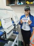 2 head 400*500mm china best computer embroidery machine like Happy/brother