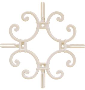 China Create a Luxurious Shower Experience with 7mm Georgian Bar Glass Door Flower wholesale