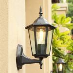 European Style retro outdoor wall light balcony sconce lamp waterproof garden