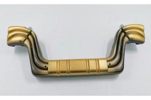 China Steel wire reinforce plastic handle P9021 Well selling in Germany in copper and gold color wholesale