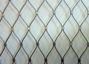 China AISI316 Black Oxide Woven Type Metal Wire Mesh Animal Enclosure Fence wholesale