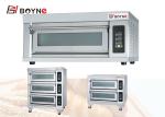 150kg 1220mm Electrical Commercial Bakery Kitchen Equipment 2 Layer 4 Trays