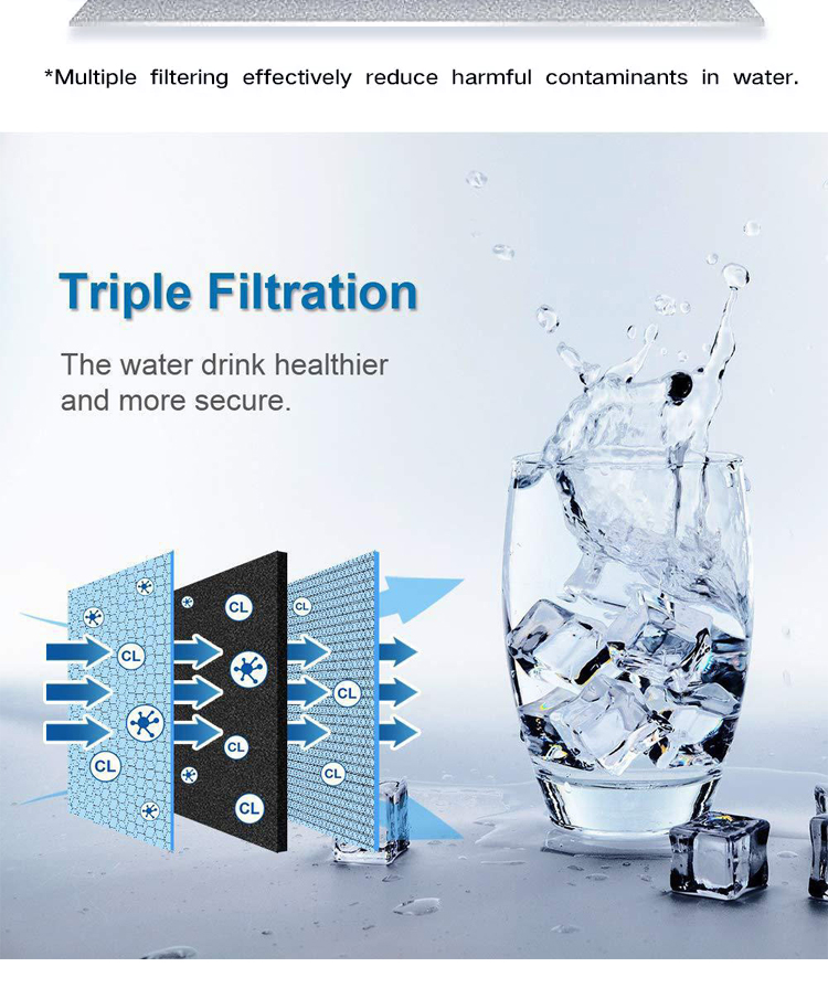 Household Pre-filtration Composite Refrigerator Filter F1000 with Private Mold Yes