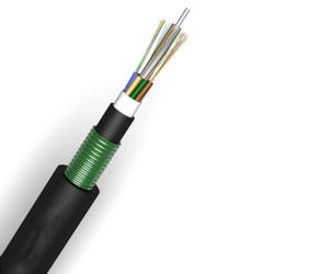 China Steel Tape GYTA53 Fiber Optic Ethernet Cable Loose Tube Aluminum Armoured Long Distance wholesale