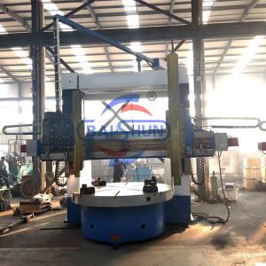 China Conventional Double Column Vertical Lathe Big Travel Cnc Rotary Table Siemens wholesale