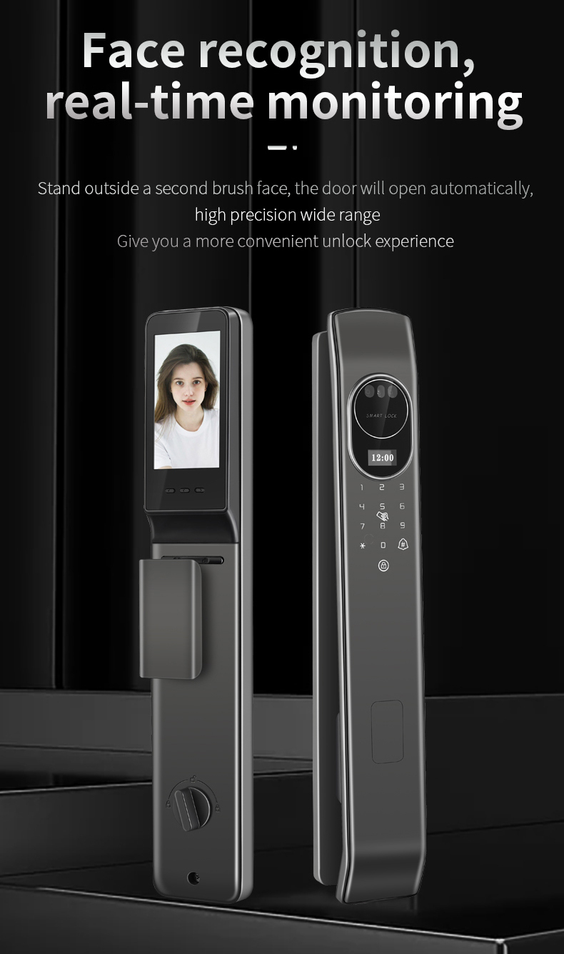 FD761 Smart Door Lock Smart Fingerprint Lock Smart Face Lock