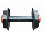 OEM Railway Wheel Set , Truck Railroad Wheels Cast Iron Material 350mm 300mm