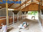 Powder Coating Luxury 50x50mm Horse Stall Barn