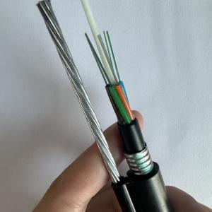 China G652D single mode Outdoor Optical Fiber Figure 8 Armored Cable GYFTC8A Stranded Steel Wire Strengthen wholesale