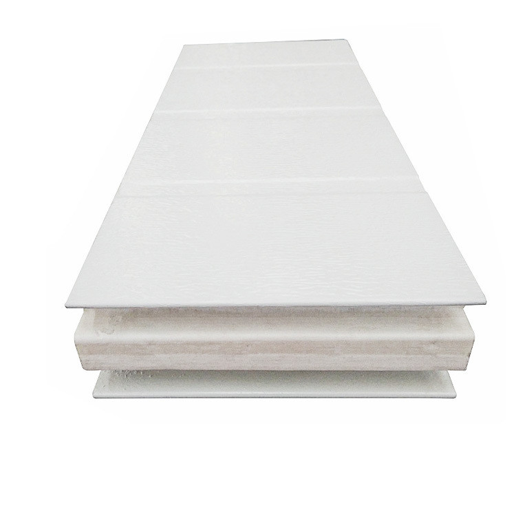 Tenon Lap Polyurethane Sandwich Panel 950mm Width 10cm Exterior Wall