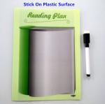 8.5x11 Inch Dry Erase Self Adhesive Whiteboard Sheets PVC WGO Tape Strips