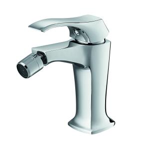 China Chrome Bathroom Single Hole Bidet Faucets With 35mm Ceramic Cartridge wholesale