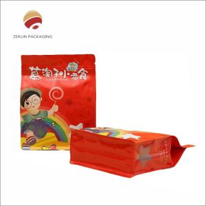 China Gravure Printing Aluminum Foil Snack Packaging Bag Moisture Proof Design wholesale