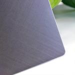 JIS Stainless Steel Plate Cross Hairline Black Titanium Stainless Steel 304