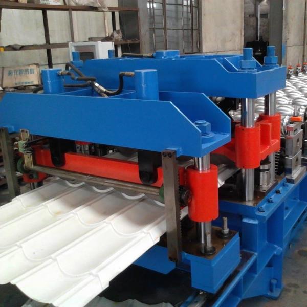 Quality GI / PPGI Wall Panel Roll Forming Machine , RF-ST Roofing Sheet Making Machine for sale