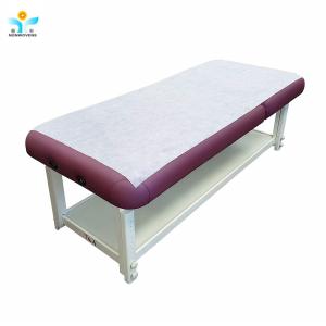 China SMS Sanitary Medical Disposable Bedsheet Roll 45gsm Used In Hygiene In Hotel wholesale