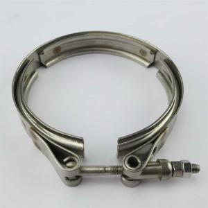 China S2A Turbo Turbocharger Turbine Exhaust V Band Clamp Flange wholesale