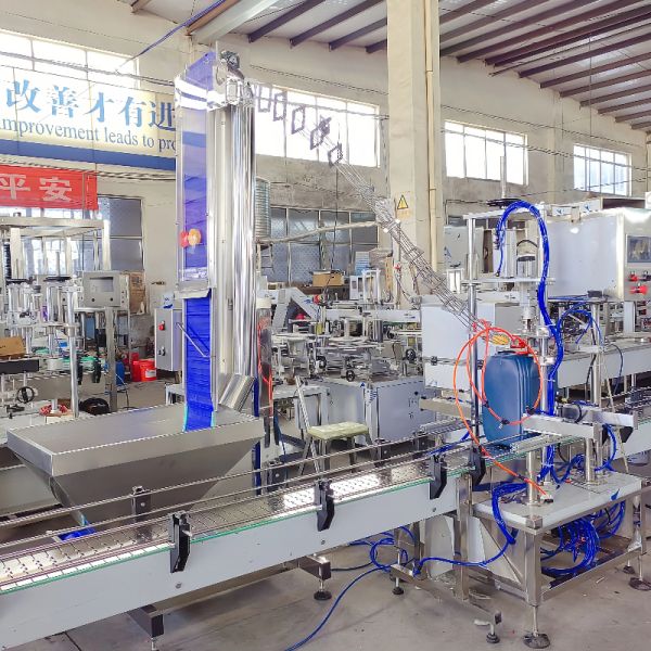 Continuous Automatic Capping Machine 750W Automatic Capping Equipment