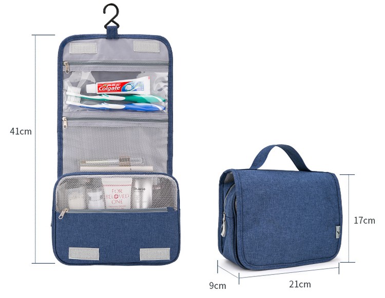 Zipper Waterproof Makeup Bag Cosmetic Bag Beauty Case Make Up Organizer Toiletry Bag Kits Storage Travel Wash Pouch
