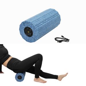 China Vibrating 5 Speed Electric Foam Roller , Electric Muscle Roller Washable Easy Use wholesale