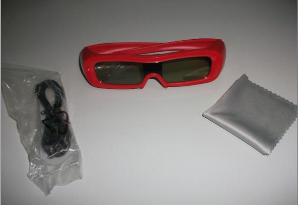 Quality Universal Active Shutter 3D Glasses , Samsung Sony 3D Viewing Glasses for sale