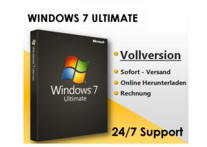 China Microsoft Windows 7 Professional Upgrade Key , Windows 7 Coa Sticker Retail Box Package on sale