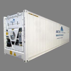 China Galvanized Steel Refrigerated Shipping Container 20