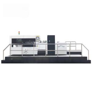 China Semi Auto 1060 Corrugated Carton Die Cutting Machine Platen Punching Creasing Embossing wholesale