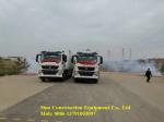 White Special Purpose Truck 15 Ton On-site Mixed Emulsified Explosive ANFO Truck