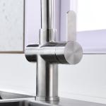 Eco Friendly Touch Activated Kitchen Faucet Ergonomic Pull Out Spray Tap