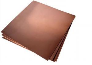 China 0.2 - 120mm Thickness Solid Copper Sheet Stock T2 C11000 C1100 With Coil / Foil Shape wholesale