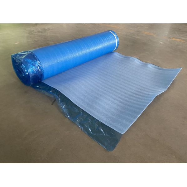 EPE Laminate Floor Underlay With Blue Single Foam High Thermal Insulation
